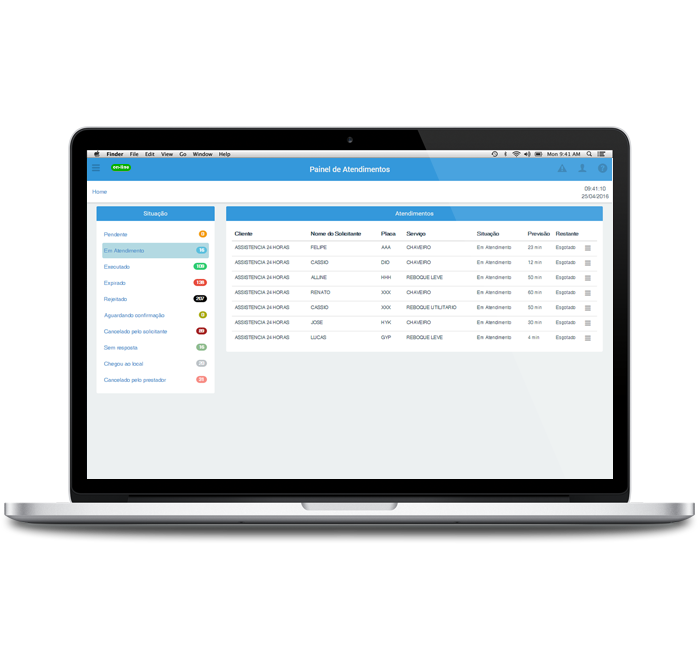 WebPrestador no Computador